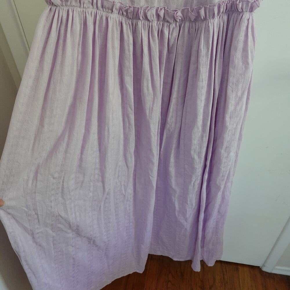 Peppermayo Jacinda Drop Waist Maxi Dress Lavender 4 Wedding Guest Cottagecore - Picture 14 of 16